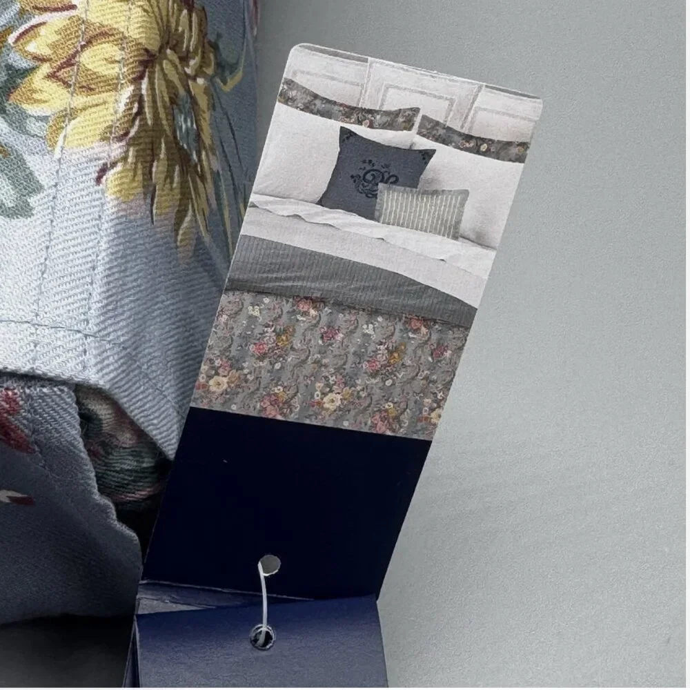 Ralph Lauren Home Adalia Cotton FULL QUEEN Duvet Cover Blue Floral 1pc NEW $430